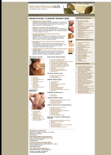 Reumatologia24.pl : reumatologia, choroby reumatyczne