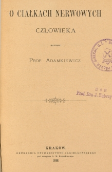 O ciałkach nerwowych człowieka